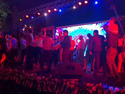 cultural programme in police week.