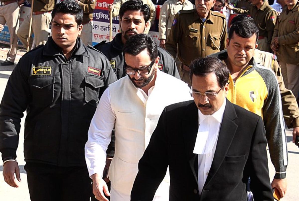 black buck case saif ali khan left hotel without paying bill