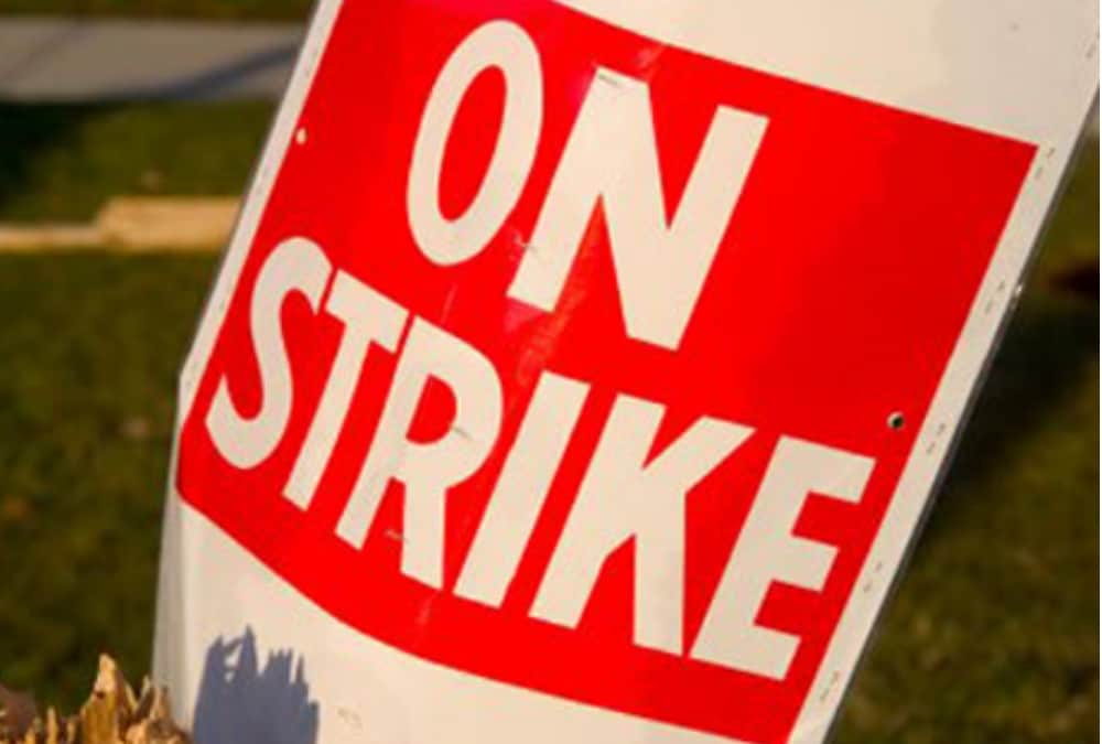bank strike for two days