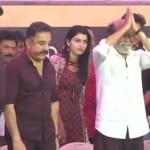 in chennai rajnikant kamal hassan and danush joined protest over cauvery management board