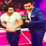 Varun Dhawan reached IPL 2018 for Promotion of film October