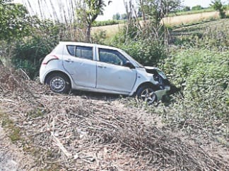 principal dead in road acccident