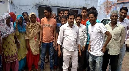 Sabotage in the shrine, beating Dalit youth, resentment in the villagers