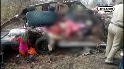 AN ACCIDENT IN HUBLI OF KARNATAKA, FOUR DEAD, FIVE INJURED