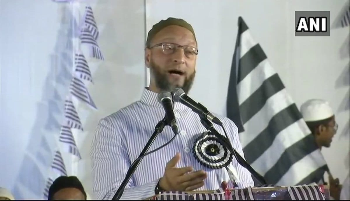 Asaduddin Owaisi says An atmosphere of fear is being created in the country in Hyderabad