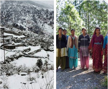 women lives in cowshed during periods in bageshwar district of uttarakhand 