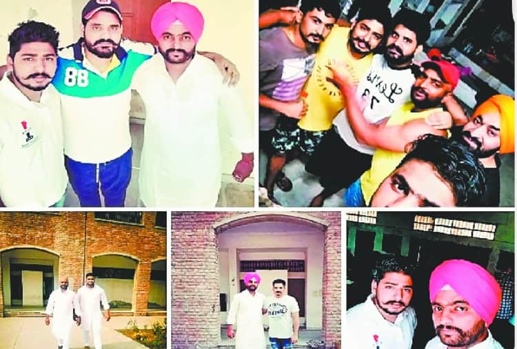 gangster birthday celebration in central jail, photos viral on facebook
