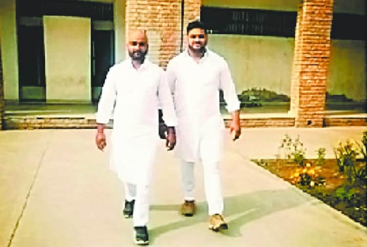 gangster birthday celebration in central jail, photos viral on facebook