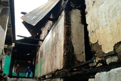 HImachal Kullu School building gutted in fire