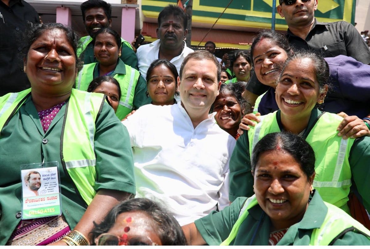 Rahul Gandhi said in Karnataka - Do not call me Sir, it seems that my age has increased