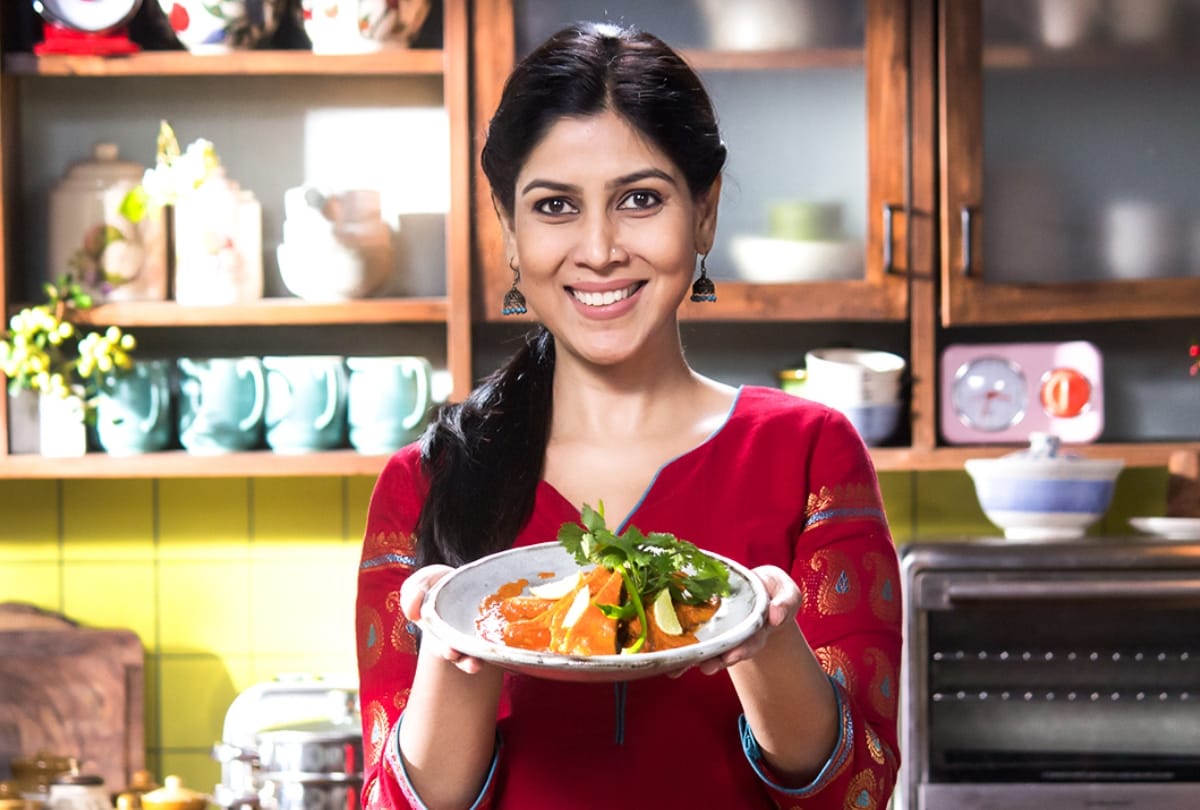 sakshi tanwar appeared as a guest in tyohar ki thali show