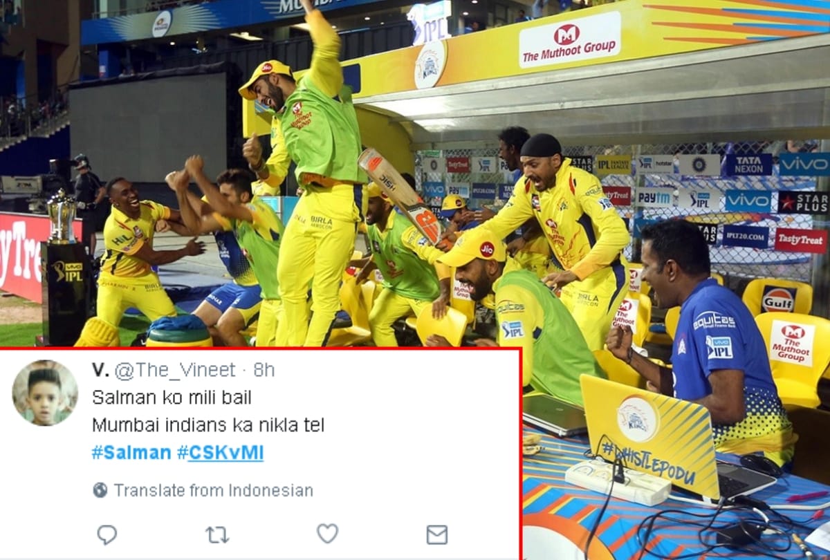 read funny tweets of fans after the victory of Chennai super kings-delhi-ncr