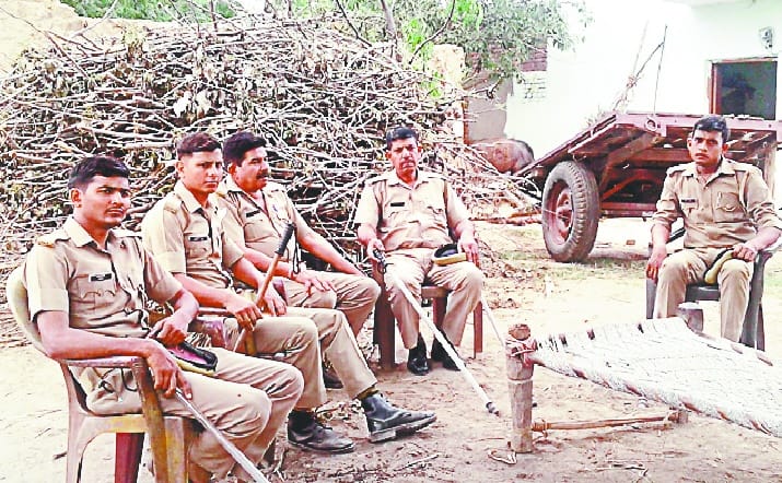 Stress in Sikanderpur, police deployed