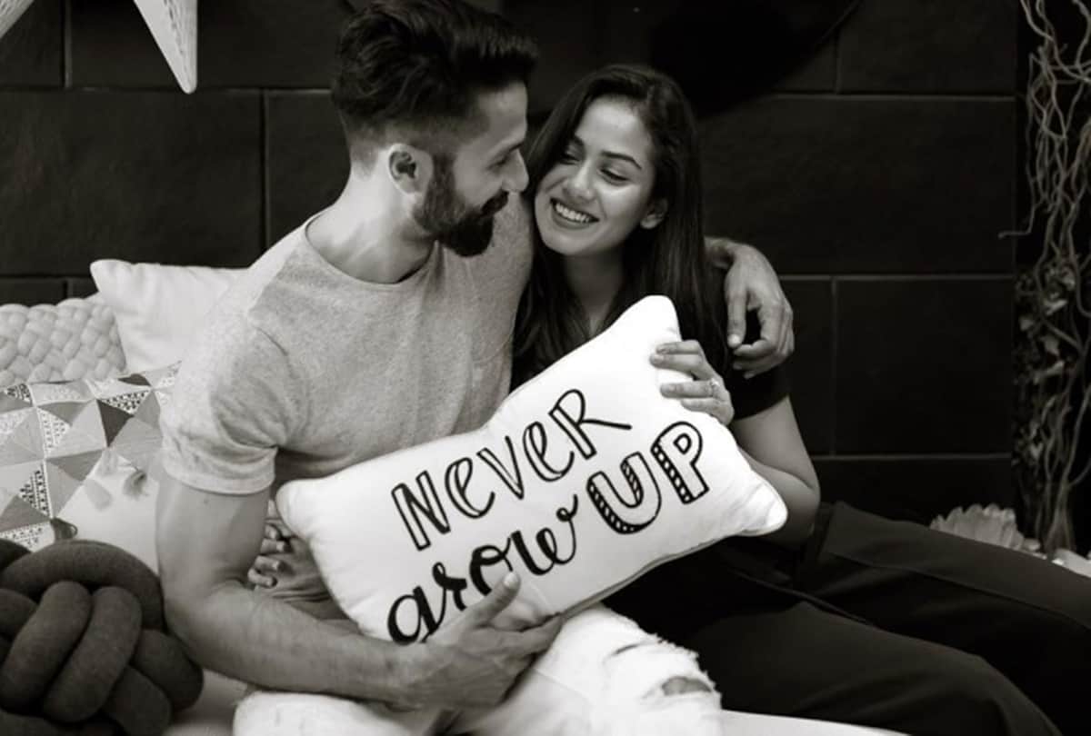 shahid kapoor revealed his son name on social media