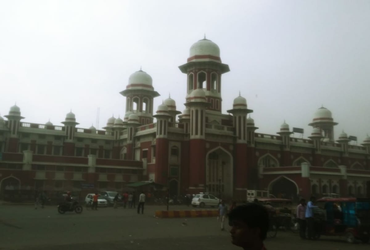 rain in lucknow changes its weather