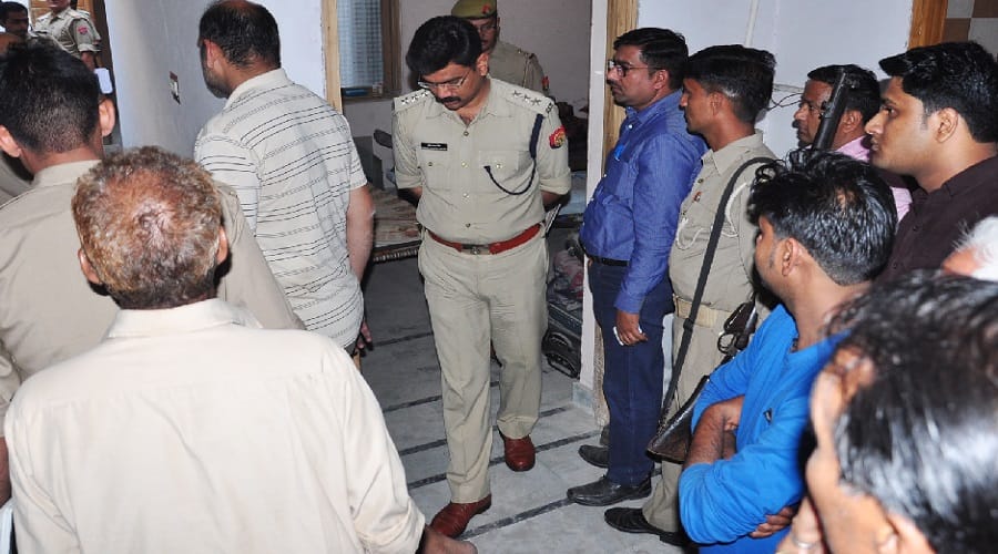 Elderly person killed in Saharanpur, panic in the city