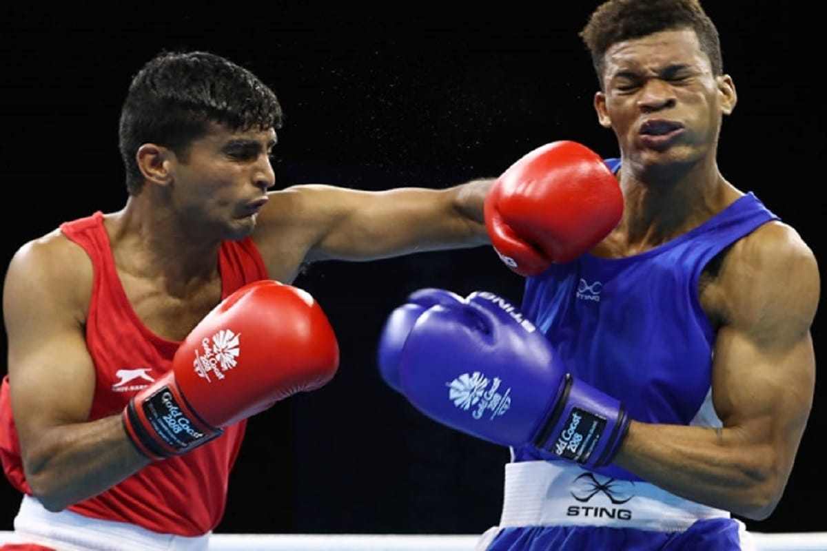 gaurav solanki and manish kaushik qualified for next level in commonwealth games 2018