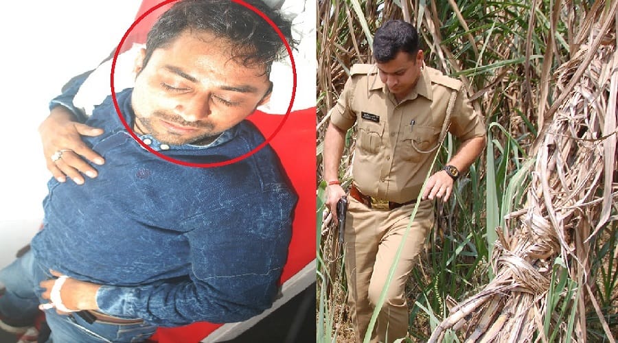 Encounter in Muzaffarnagar, police officer shot to accused