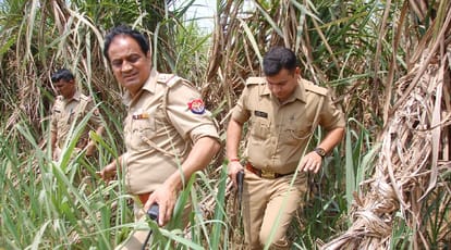 Encounter in Muzaffarnagar, police officer shot to accused