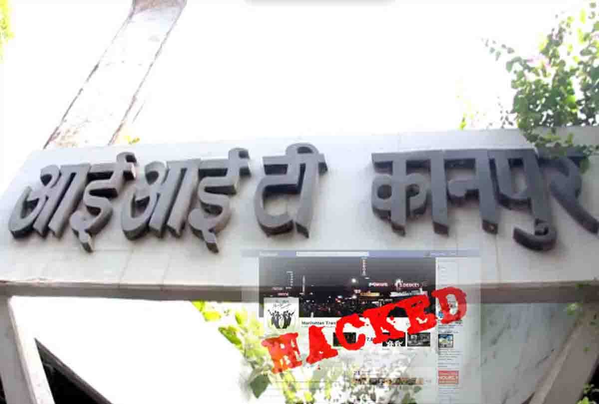 IIT kanpur's Facebook Page Hacked