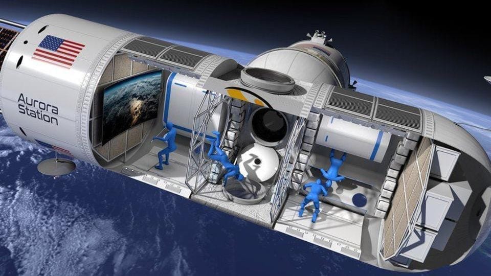America is ready to launch First Luxury Hotel In Space 