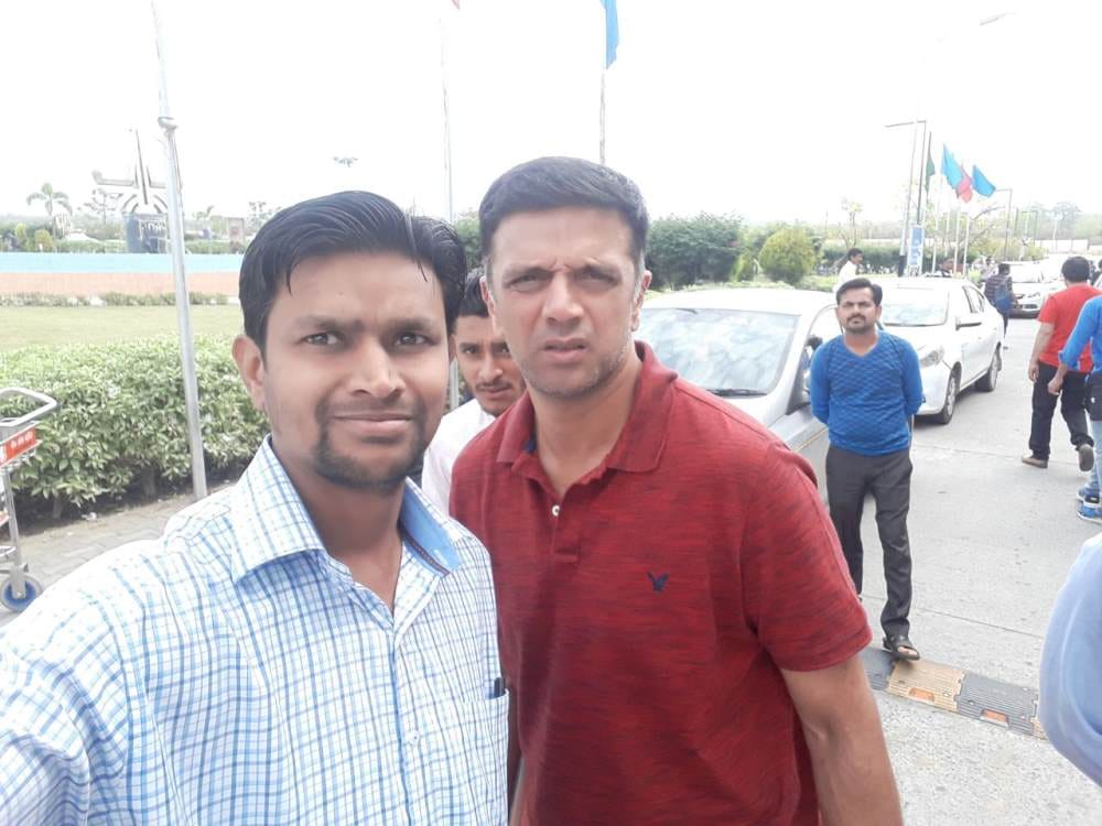 cricketer rahul dravid in dehradun ipl 2018