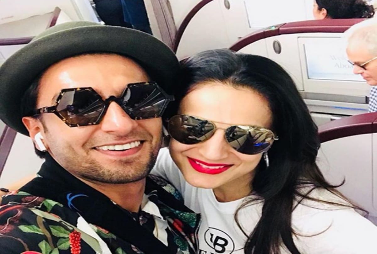 When Ranveer Singh met Ameesha Patel in flight