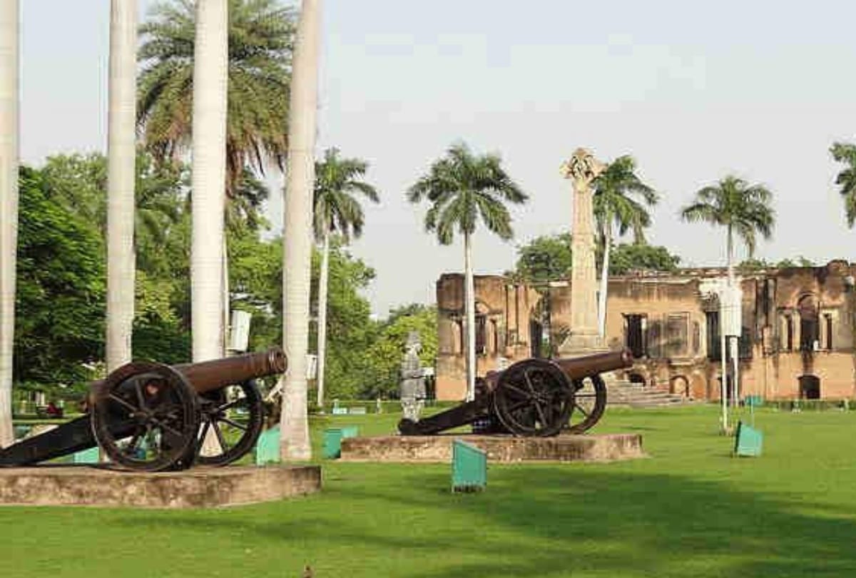 This is how britishers supressed revolt in Lucknow.
