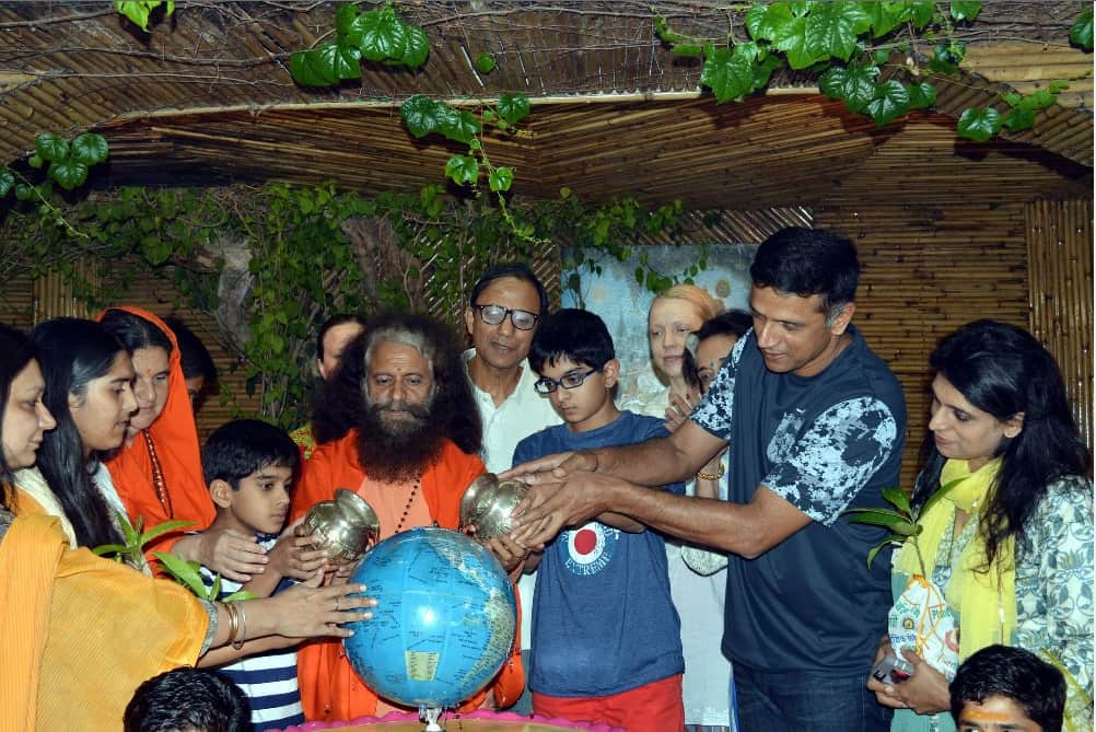 Cricketer Rahul dravid new campaign after ipl 2018 in rishikesh