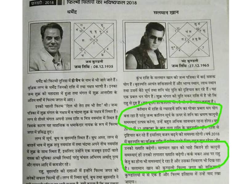 salman khan Blackbuck Poaching Case Prediction on this book