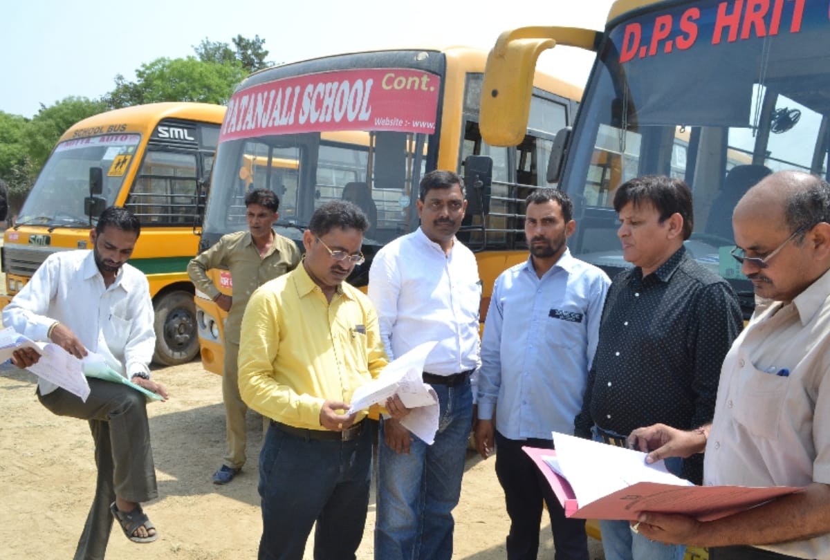 one hundred twenty five school buses are unfit in ghaziabad