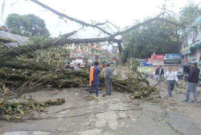 ranital-shimla national highway remained closed for eight hours