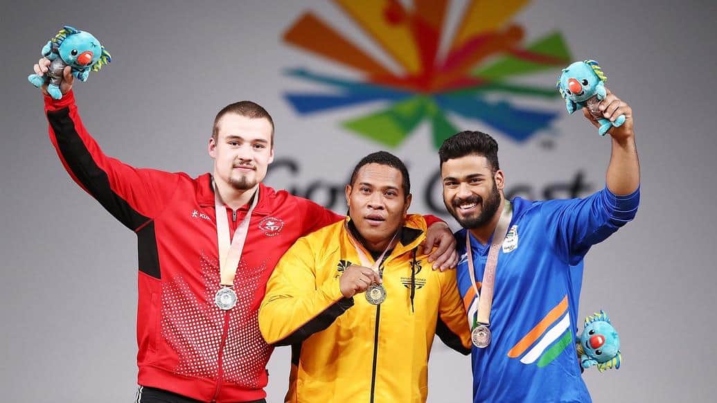 Airforce Officer Vikas Thakur Wins Bronze Medal in Commonwealth Games 2018