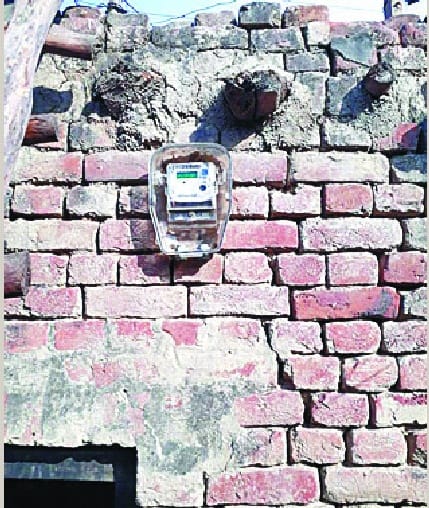Meter in BPL scheme in village Abdalpur