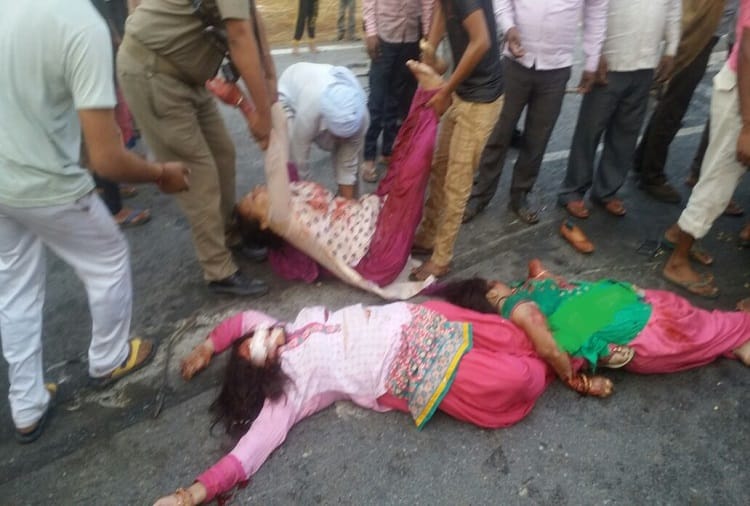 Truck and car collision in Shamli, seven people killed, five wounded