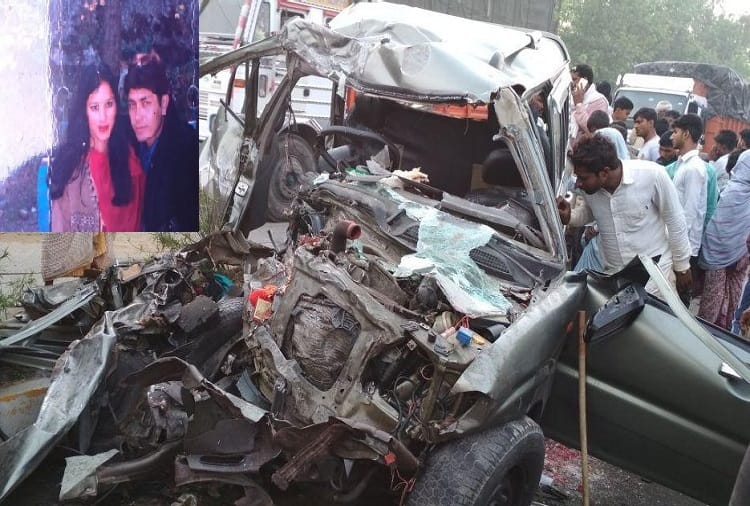 Big Accident in Shamli district, nine people killed, three injured