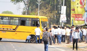 Shivam's death by bullet hit, fire on the highway
