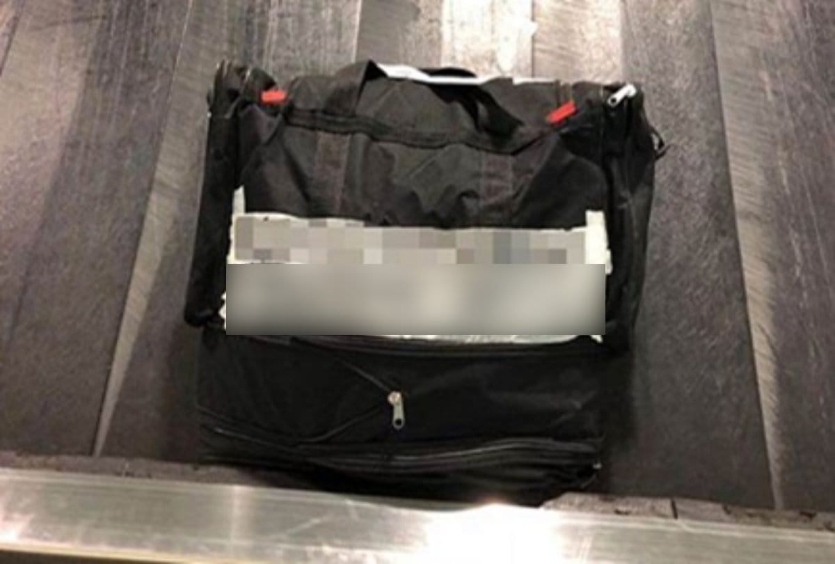 Panic create on queensland airport after Luggage found with the name of bomb to brisbane on it 