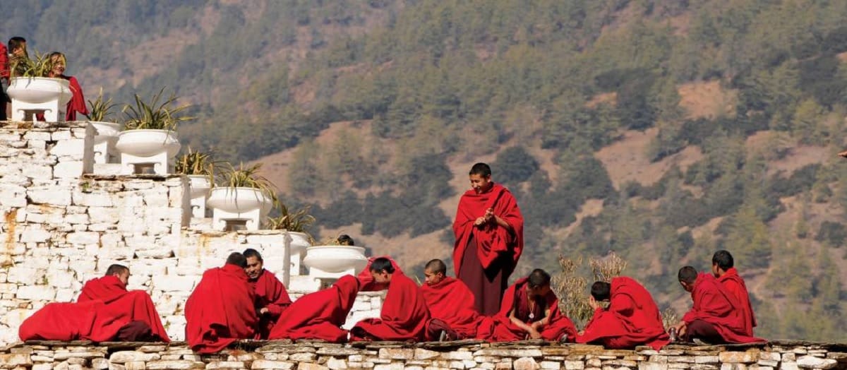 bhutan is like a sandwich between india and china because of doklam 