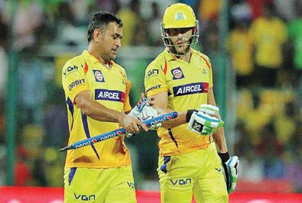 IPL 2018: Faf du Plessis not yet ready to play match due to he has slight strain