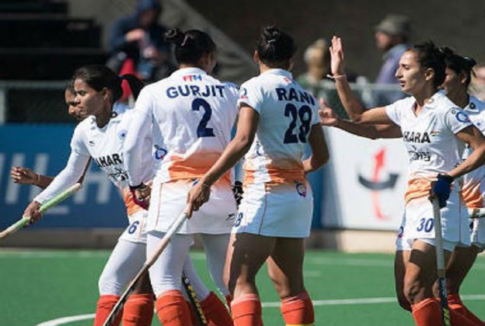 Indian Women Hockey Team beat spain in final match by 4-1