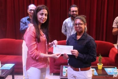 A program Held on Acid attack survivors in Invertis University