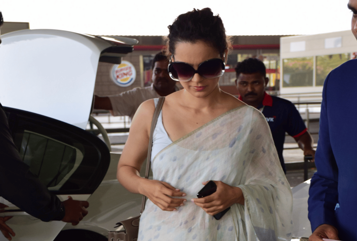 Kangana Ranaut flaunts her new tattoo on her back with style 