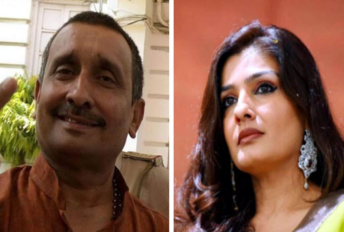 Gangrape case: Raveena Tandon flashed on BJP's MLA's smiling picture