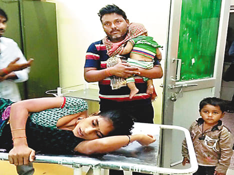 wife of son in law jumped into river 