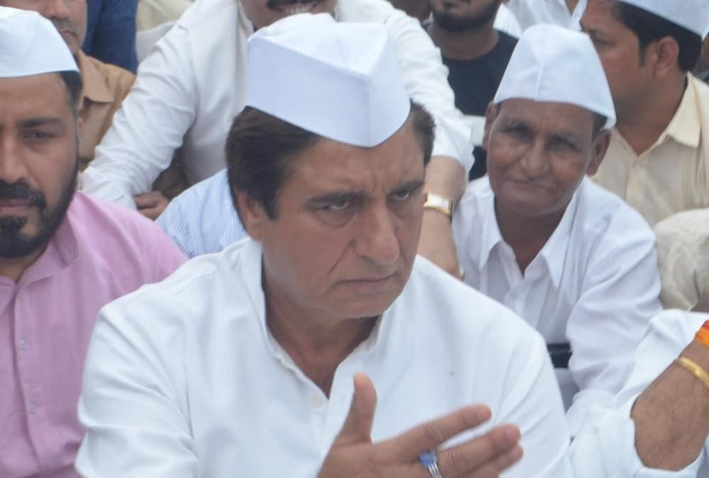 BJP wants to destroy harmony of India says INC state chief raj babbar.