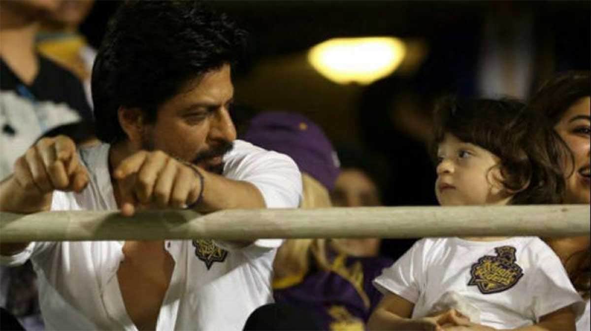 ipl kkr shah rukh khan with andre russell dance video viral