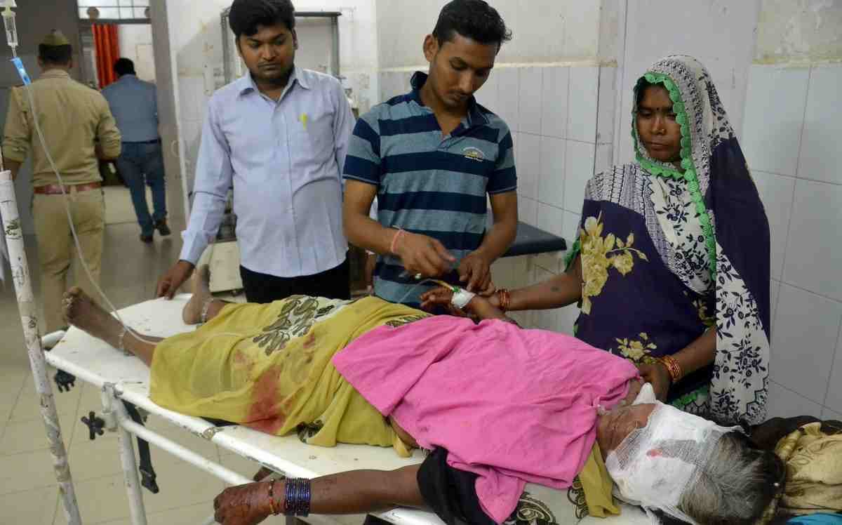 Firing on woman due to land dispute in varanasi