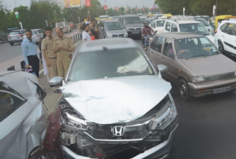 accident on lohia path lucknow