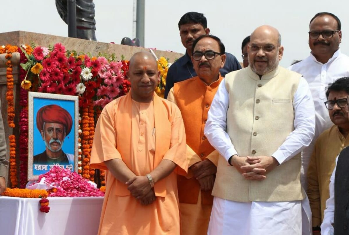 BJP president amit shah in lucknow 